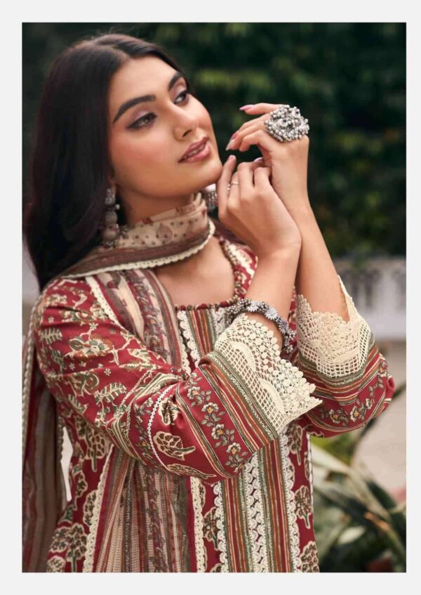 My Fashion Road Jay Vijay Mahek Premium Designs Cotton Suit | 10841