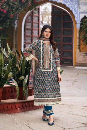 My Fashion Road Jay Vijay Mahek Premium Designs Cotton Suit | 10843