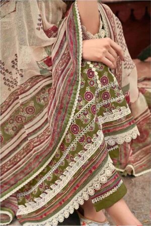 My Fashion Road Jay Vijay Mahek Premium Designs Cotton Suit | 10845