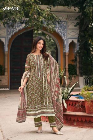 My Fashion Road Jay Vijay Mahek Premium Designs Cotton Suit | 10845
