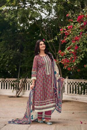 My Fashion Road Jay Vijay Mahek Premium Designs Cotton Suit | 10844