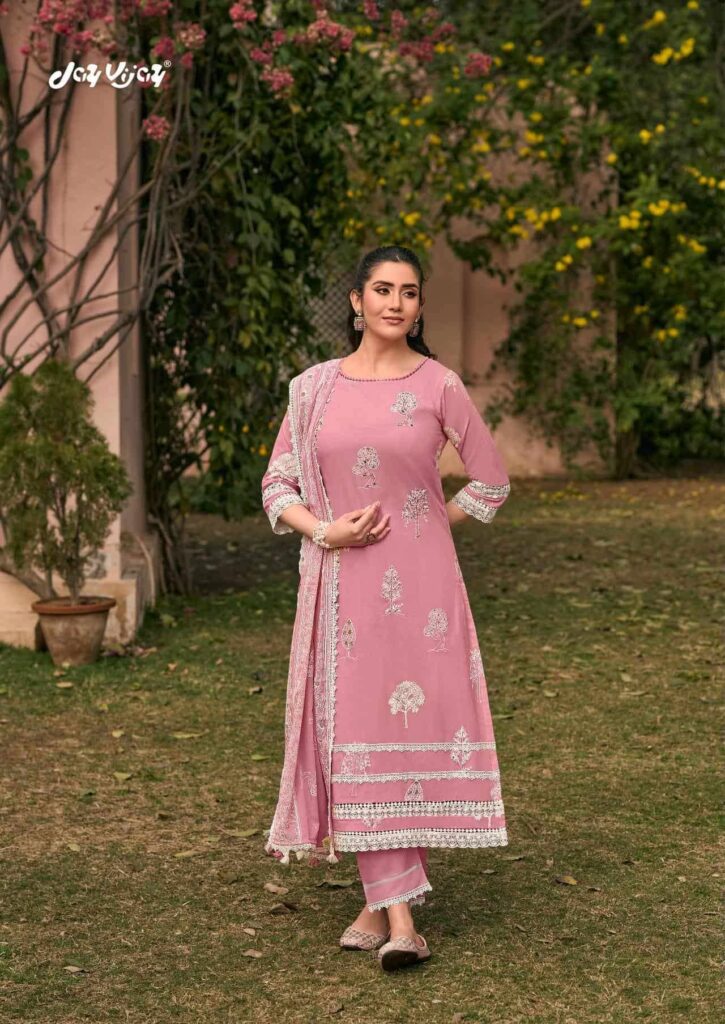 My Fashion Road Jay Vijay Mausami Pure Cotton Premium Designs Suit | 10831