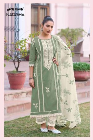 My Fashion Road Jay Vijay Natasha Latest Designs Cotton Dress | 3272 – B
