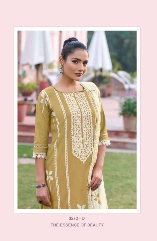 My Fashion Road Jay Vijay Natasha Latest Designs Cotton Dress | 3272 – D