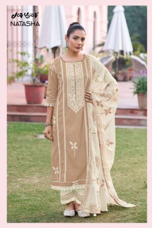 My Fashion Road Jay Vijay Natasha Latest Designs Cotton Dress | 3272 – A
