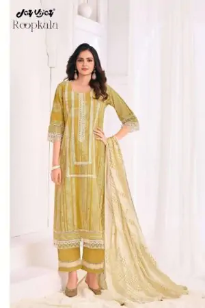 My Fashion Road Jay Vijay Roopkala Exclusive Design Cotton Dress | 3278 – D