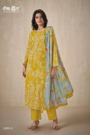 My Fashion Road Omtex Inayat Premium Wear Cotton Ladies Suit | 13091 – C
