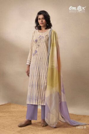 My Fashion Road Omtex Sukriti Digital Printed Fancy Cotton Suit | 14031 – B