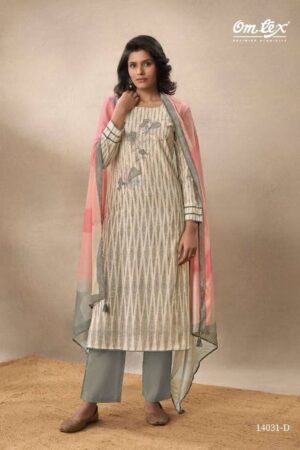 My Fashion Road Omtex Sukriti Digital Printed Fancy Cotton Suit | 14031 – D