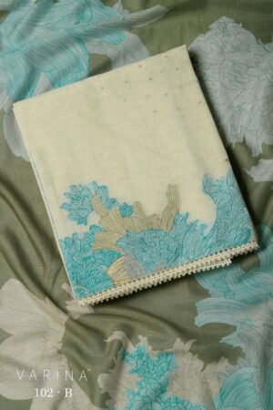 My Fashion Road Omtex Varina D 102 Fancy Cotton Jacquard Suit | 102 – B