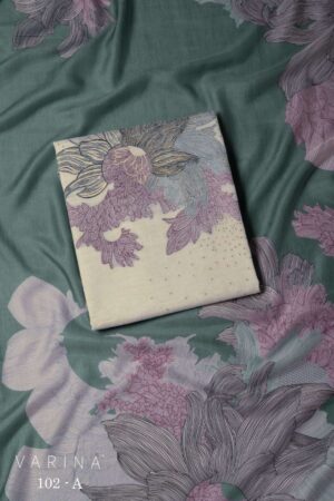 My Fashion Road Omtex Varina D 102 Fancy Cotton Jacquard Suit | 102 – A