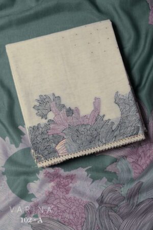 My Fashion Road Omtex Varina D 102 Fancy Cotton Jacquard Suit | 102 – A