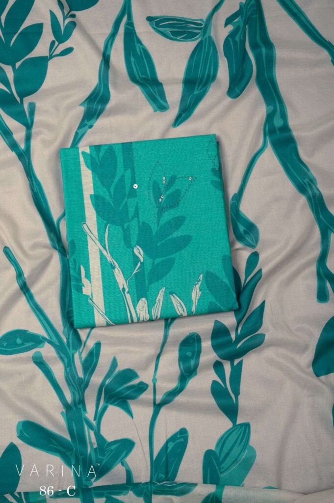 My Fashion Road Omtex Varina D 86 Digital Printed Fancy Cotton Suit | 86 – C