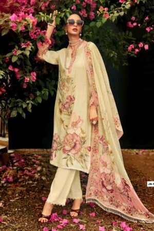 My Fashion Road Sanaz Jansoor Fancy Cotton Ladies Dress | JN – 1002