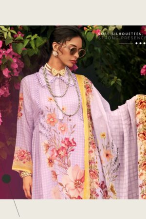 My Fashion Road Sanaz Jansoor Fancy Cotton Ladies Dress | JN – 1001