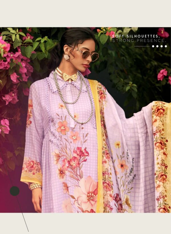 My Fashion Road Sanaz Jansoor Fancy Cotton Ladies Dress | JN – 1001