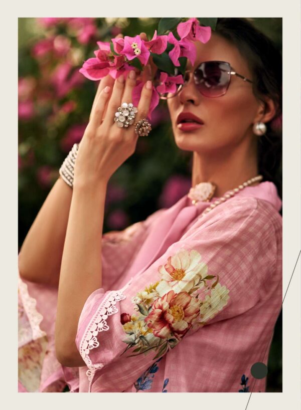 My Fashion Road Sanaz Jansoor Fancy Cotton Ladies Dress | JN – 1004