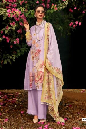 My Fashion Road Sanaz Jansoor Fancy Cotton Ladies Dress | JN – 1001