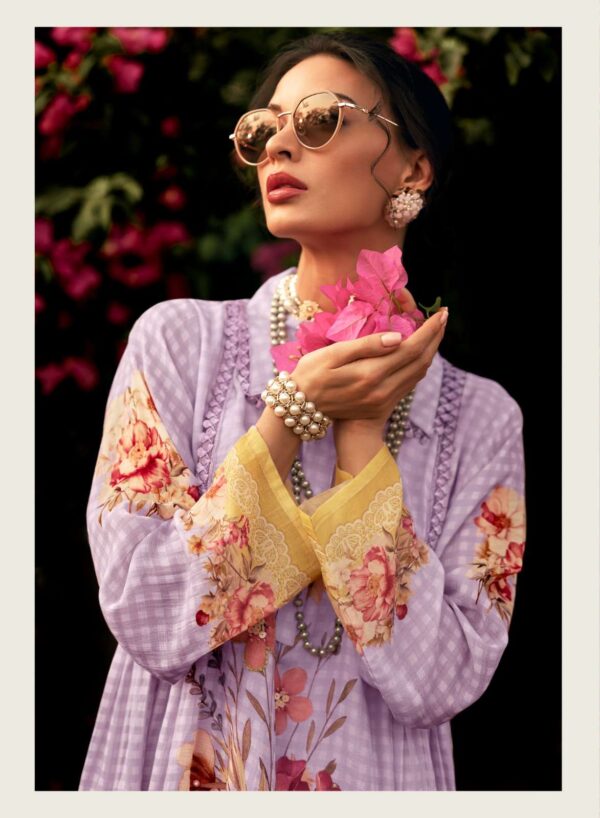 My Fashion Road Sanaz Jansoor Fancy Cotton Ladies Dress | JN – 1001