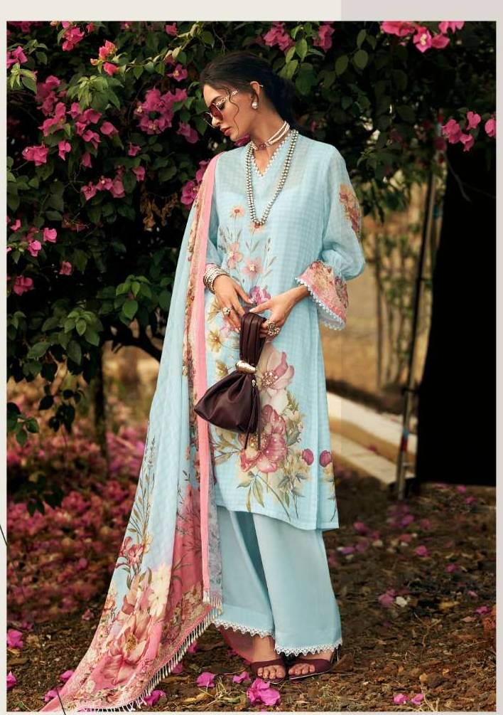 My Fashion Road Sanaz Jansoor Fancy Cotton Ladies Dress | JN – 1003