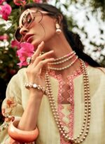 My Fashion Road Sanaz Jansoor Fancy Cotton Ladies Dress | JN – 1002