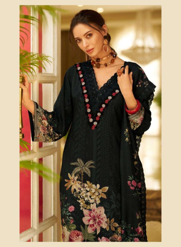 My Fashion Road Sanaz Qissa Latest Designs Muslin Suit | 1002