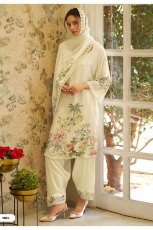 My Fashion Road Sanaz Qissa Latest Designs Muslin Suit | 1005