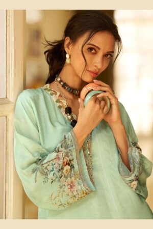 My Fashion Road Sanaz Qissa Latest Designs Muslin Suit | 1004