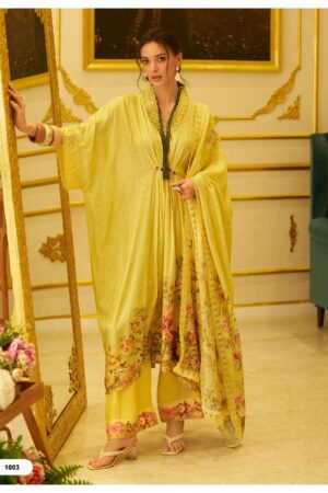 My Fashion Road Sanaz Qissa Latest Designs Muslin Suit | 1003
