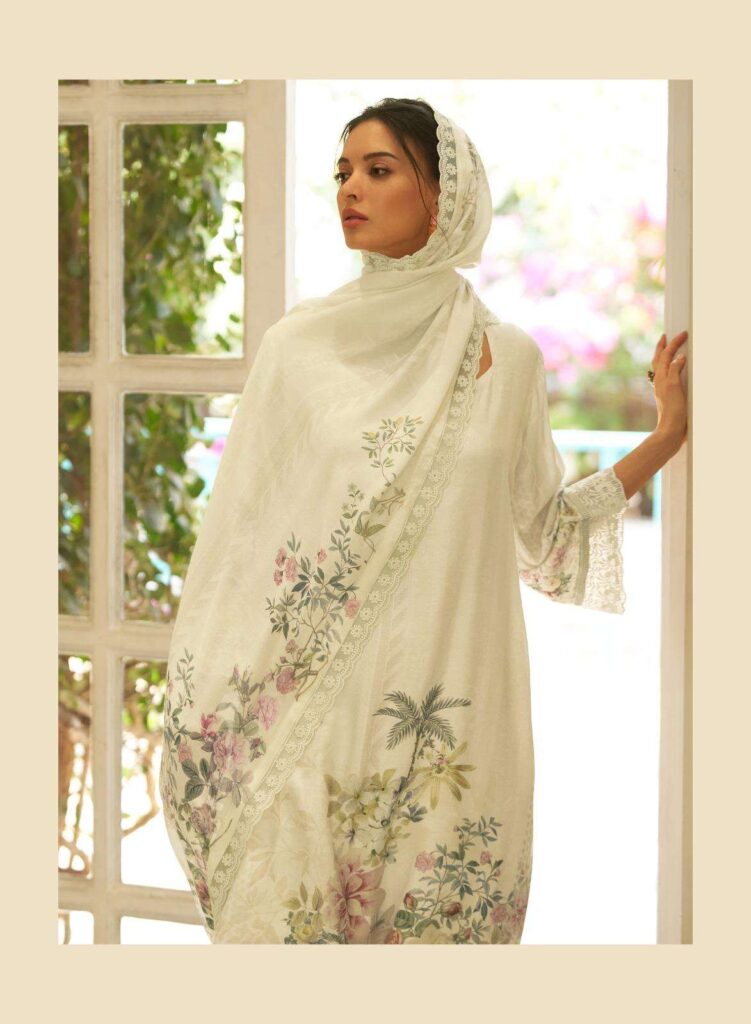 My Fashion Road Sanaz Qissa Latest Designs Muslin Suit | 1005