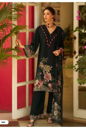 My Fashion Road Sanaz Qissa Latest Designs Muslin Suit | 1002