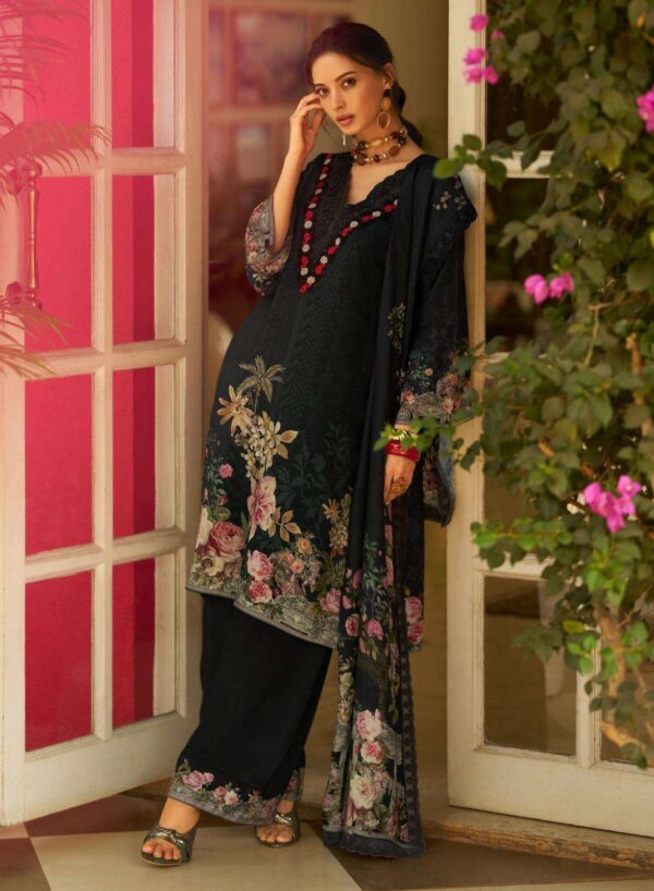My Fashion Road Sanaz Qissa Latest Designs Muslin Suit | 1002