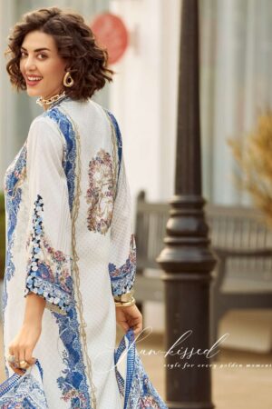 My Fashion Road Sanaz Zarmina Exclusive Designs Muslin Suit | ZM – 1003