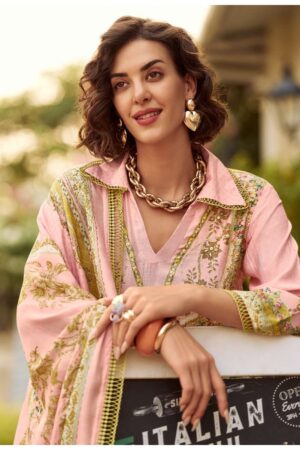 My Fashion Road Sanaz Zarmina Exclusive Designs Muslin Suit | ZM – 1001