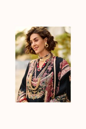 My Fashion Road Sanaz Zarmina Exclusive Designs Muslin Suit | ZM – 1002