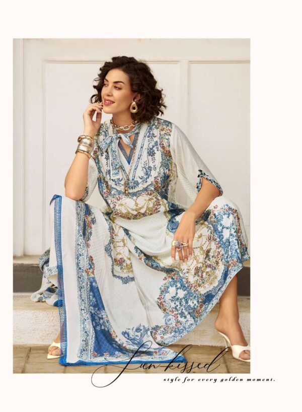 My Fashion Road Sanaz Zarmina Exclusive Designs Muslin Suit | ZM – 1003