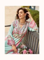 My Fashion Road Sanaz Zarmina Exclusive Designs Muslin Suit | ZM – 1004