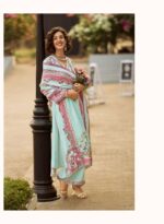 My Fashion Road Sanaz Zarmina Exclusive Designs Muslin Suit | ZM – 1004
