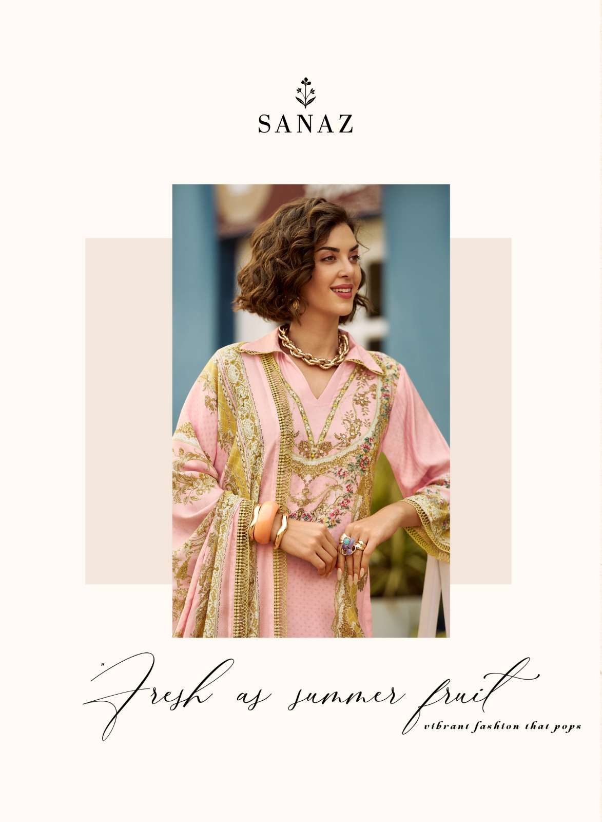 My Fashion Road Sanaz Zarmina Exclusive Designs Muslin Suit | ZM – 1001 My Fashion Road Sanaz Zarmina Exclusive Designs Muslin Suit | ZM – 1001