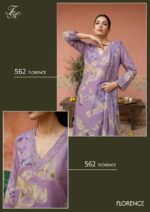 My Fashion Road T And M Designer Florence Digital Printed Organdy Suit | 562