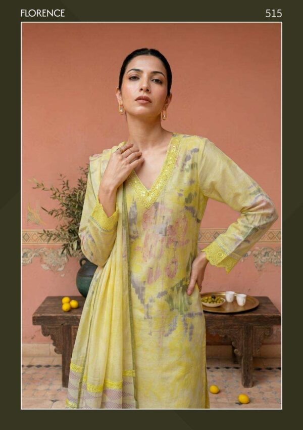 My Fashion Road T And M Designer Florence Digital Printed Organdy Suit | 515