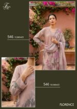 My Fashion Road T And M Designer Florence Digital Printed Organdy Suit | 546