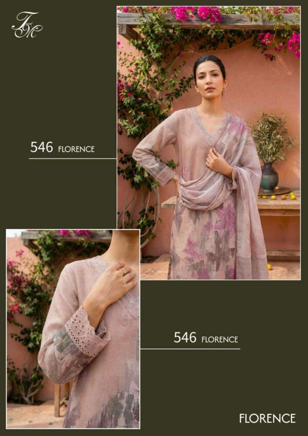 My Fashion Road T And M Designer Florence Digital Printed Organdy Suit | 546