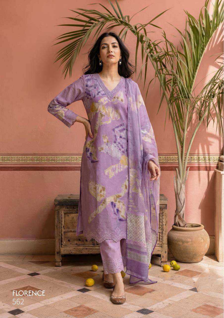 My Fashion Road T And M Designer Florence Digital Printed Organdy Suit | 562 My Fashion Road T And M Designer Florence Digital Printed Organdy Suit | 562