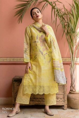 My Fashion Road T And M Designer Florence Digital Printed Organdy Suit | 515