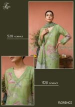 My Fashion Road T And M Designer Florence Digital Printed Organdy Suit | 528