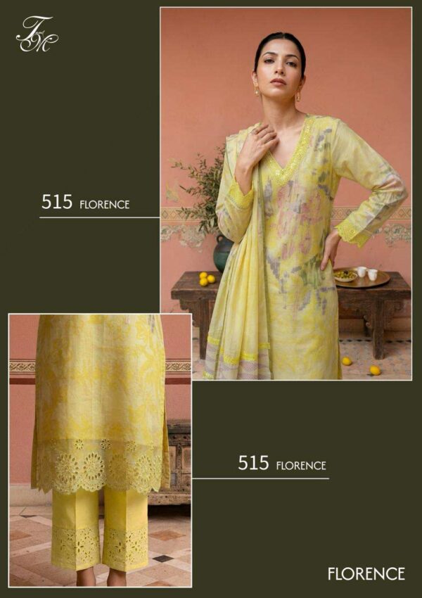 My Fashion Road T And M Designer Florence Digital Printed Organdy Suit | 515