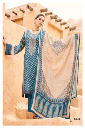 My Fashion Road Varsha Bagh Exclusive Designs Muslin Salwar Suit | BG – 04