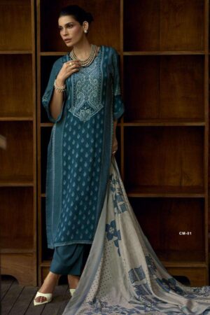 My Fashion Road Varsha Charminar Digital Printed Muslin Suit | CM – 01