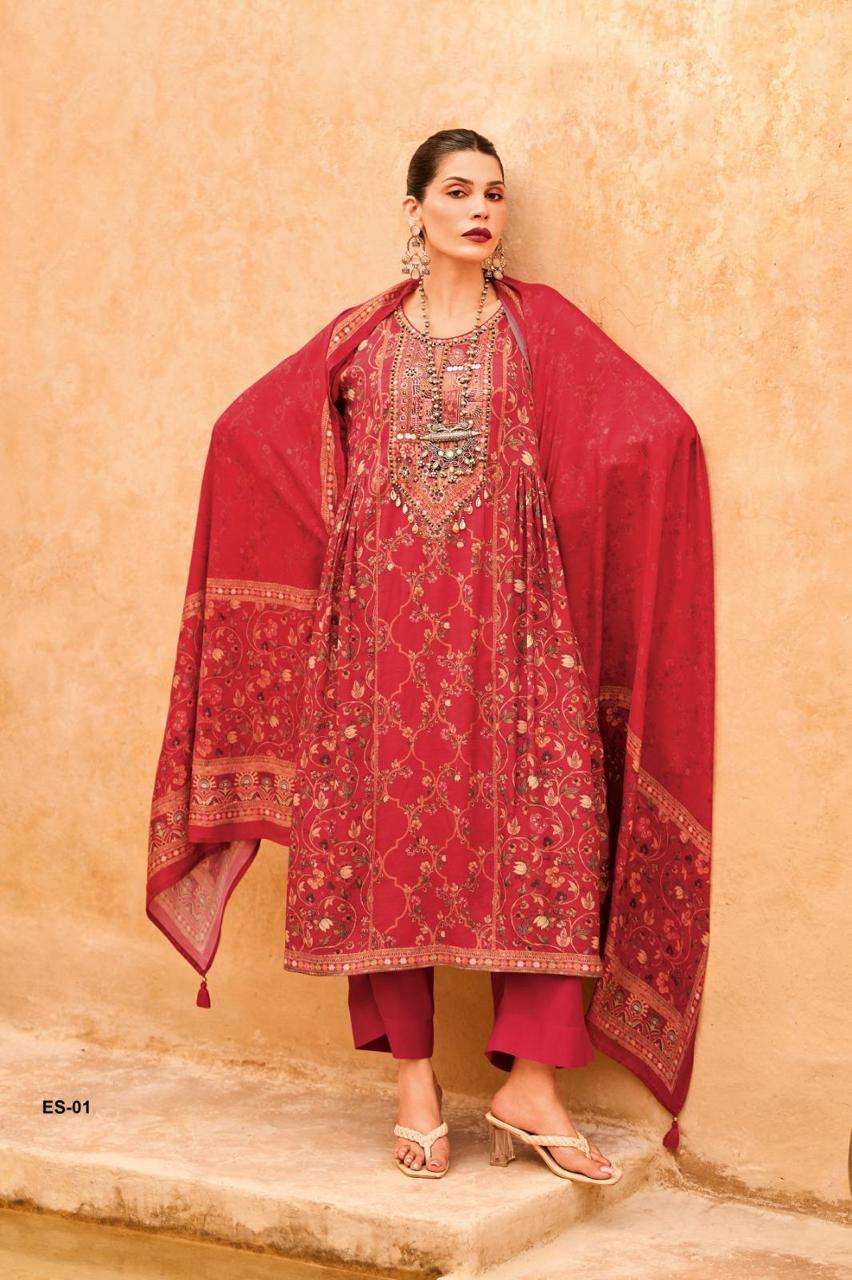 My Fashion Road Varsha Earth Song Exclusive Designs Muslin Suit | ES – 01 My Fashion Road Varsha Earth Song Exclusive Designs Muslin Suit | ES – 01